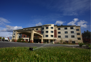 hotel with sprinklers