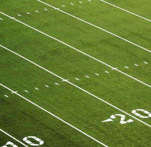 football field 20 yard line